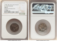 Kings of All England. Edward the Confessor (1042-1066) Penny ND (1046-1048) AU55 NGC, Hertford mint, Godwine as moneyer, Trefoil Quadrilateral type, S...