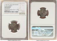 Henry I (1100-1135) Penny ND (c. 1117) AU Details (Damaged), Leicester mint, Facing bust / Cross fleury type, S-1271, N-866. 1.39gm. Includes tray tag...
