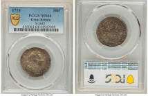 George I Shilling 1718 MS64 PCGS, KM539.1, S-3645. 

HID09801242017

© 2022 Heritage Auctions | All Rights Reserved