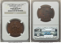 Middlesex. Hall's 1/2 Penny Token 1795 MS64 Brown NGC, D&H-315C. Plain edge. 

HID09801242017

© 2022 Heritage Auctions | All Rights Reserved