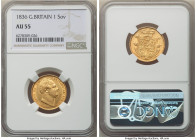 William IV gold Sovereign 1836 AU55 NGC, KM717, S-3829. 

HID09801242017

© 2022 Heritage Auctions | All Rights Reserved