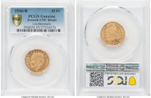 Franz Joseph II gold 20 Franken 1946-B UNC Details (Scratch) PCGS, Bern mint, KM-Y14, Fr-17. 

HID09801242017

© 2022 Heritage Auctions | All Rights R...