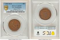 USA Administration Centavo 1917/8-S AU55 Brown PCGS, San Francisco mint, KM163, Allen-2.15c. 

HID09801242017

© 2022 Heritage Auctions | All Rights R...