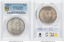 USA Administration Peso 1909-S AU58 PCGS, San Francisco mint, KM172. 

HID09801242017

© 2022 Heritage Auctions | All Rights Reserved