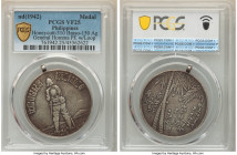 Japanese Occupation silver Homma Medal 1942 VF25 NGC, Honeycutt-310, Basso-150. Plain edge, with loop. 

HID09801242017

© 2022 Heritage Auctions | Al...