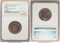 Alexander III (1249-1286) Penny ND (1250-1280) AU53 NGC, First Coinage, Type III, S-5043. 1.39gm. Includes dealer tray tag. From the Historical Schola...