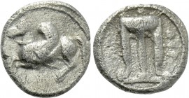BRUTTIUM. Kroton. Triobol (Circa 525-425 BC).