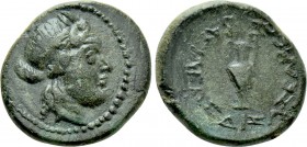 KINGS OF THRACE (Kainaian). Dixazelmeus (Circa 141-139/8 BC). Ae.