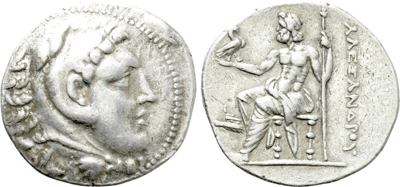 KINGS OF MACEDON. Alexander III 'the Great' (336-323 BC). Tetradrachm. Samos. 
...