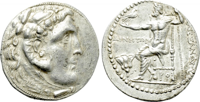 KINGS OF MACEDON. Alexander III 'the Great' (336-323 BC). Tetradrachm. Rhodes. A...