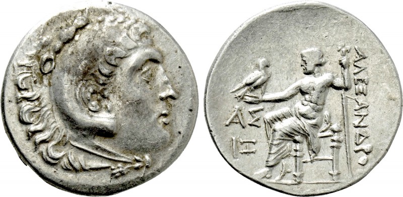 KINGS OF MACEDON. Alexander III 'the Great' (336-323 BC). Tetradrachm. Aspendos....
