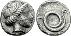 MYSIA. Atarnios. Drachm (Mid-late 4th century BC).
