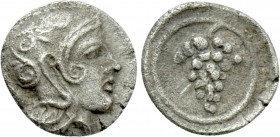 LESBOS. Methymna. Hemiobol (Circa 450/40-406/379 BC).