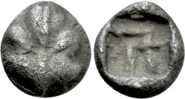 CARIA. Kameiros. Hemiobol (Circa 500-460 BC).