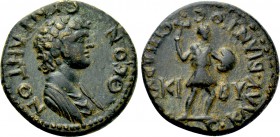 PHRYGIA. Cibyra. Pseudo-autonomous. Time of Domitian (81-96). Ae. Klaudios Bias, archiereos.