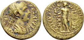PHRYGIA. Eumenea. Nero (54-68). Ae. Ioulios Kleon, archiereus Asias.