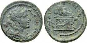 PHRYGIA. Laodicea ad Lycum. Pseudo-autonomous. Time of Antoninus Pius (138-161). Ae. Po. Ailios Dionysios Sabinianos, magistrate.