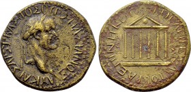 GALATIA. Ancyra. Vespasian (69-79). Ae. Cn. Pompeius Collega, legatus Augusti pro praetore.