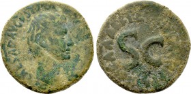 AUGUSTUS (27 BC-14 AD). As. Rome. M. Maecilius Tullus, moneyer.