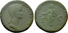 ANTONIA II (Augusta, 37 & 41). Dupondius. Rome.