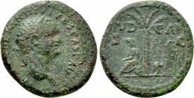 TITUS (79-81). Semis. Uncertain mint in Thrace. Judaea Capta issue.