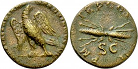 HADRIAN (117-138). Quadrans. Rome.
