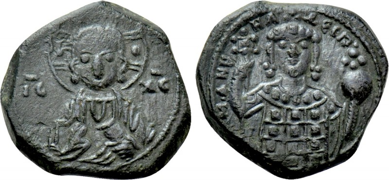 MANUEL I COMNENUS (1143-1180). Tetarteron. Constantinople. 

Obv: IC - XC. 
F...