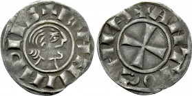 CRUSADERS. Antioch. Bohémond III (Minority, 1149-1163). BI Denier.