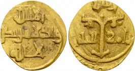 ITALY. Sicily. Ruggero II (Conte, 1105-1130). GOLD Tarì. Palermo or Messina.