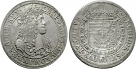 HOLY ROMAN EMPIRE. Leopold I (1658-1705). Reichstaler (1683). Hall.