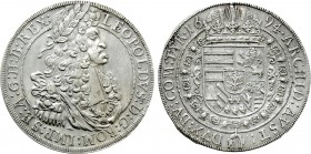 HOLY ROMAN EMPIRE. Leopold I (1658-1705). Reichstaler (1694). Hall.