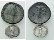 2 Roman Coins.