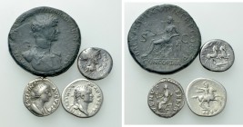 4 Roman Coins.