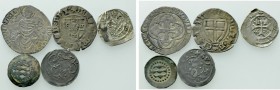 5 Medieval Coins.