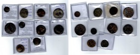 10 Roman Provincial Coins of Antioch.