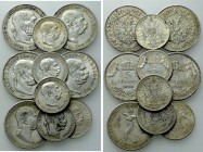 10 Silver Coins of Franz Joseph I.