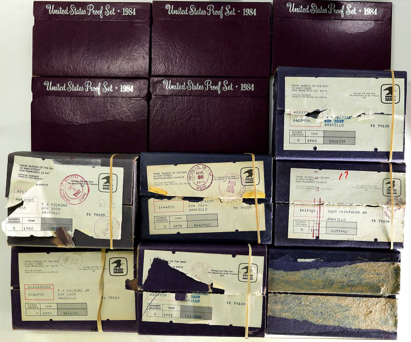 Lot of (40) Proof Sets, 1975-1984. (Uncertified).

All sets are housed in the ...
