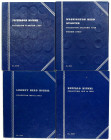 Lot of (4) Partial Sets of Circulation Strike Nickels and Quarters.

Each set is housed in a Whitman blue folder. Included are: Nickels: Liberty Hea...