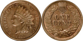 1860 Indian Cent. Rounded Bust. MS-61 (ANACS). OH.

PCGS# 2058. NGC ID: 227F.

Estimate: $ 125