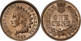 1862 Indian Cent. AU-55 (ANACS).

PCGS# 2064. NGC ID: 227H.

Estimate: $ 50