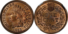 1863 Indian Cent. Unc Details--Obverse Cleaned (NGC).

PCGS# 6953. NGC ID: 24Z6.

Estimate: $ 100