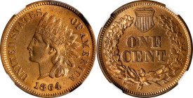 1864 Indian Cent. Bronze. L on Ribbon. AU Details--Whizzed (NGC).

PCGS# 2079. NGC ID: 227M.

Estimate: $ 250