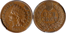 1866 Indian Cent. EF-40 (PCGS).

PCGS# 2085. NGC ID: 227P.

Estimate: $ 135