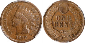 1870 Indian Cent. Bold N. VG-10 (PCGS).

PCGS# 2097. NGC ID: 227U.

Ex Joseph J. Haney Collection.

Estimate: $ 100