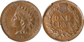 1873 Indian Cent. Close 3. AU-58 (PCGS).

PCGS# 2109. NGC ID: 227X.

Ex Joseph J. Haney Collection.

Estimate: $ 265