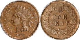 1873 Indian Cent. Open 3. EF-45 (PCGS).

PCGS# 2106. NGC ID: 227Y.

Ex Joseph J. Haney Collection.

Estimate: $ 140