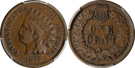 1877 Indian Cent. VF-25 (PCGS).

PCGS# 2127. NGC ID: 2284.

Estimate: $ 1070