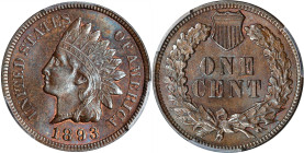 1893 Indian Cent. MS-64 BN (PCGS). CAC.

PCGS# 2184. NGC ID: 228M.

Ex Joseph J. Haney Collection.

Estimate: $ 120