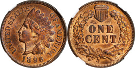 1896 Indian Cent. MS-63 RB (NGC).

PCGS# 2194. NGC ID: 228R.

Estimate: $ 100