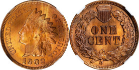 1902 Indian Cent. MS-65 RB (NGC).

PCGS# 2212. NGC ID: 228X.

Estimate: $ 250